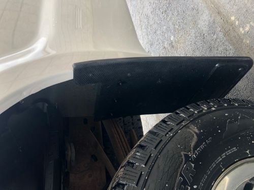 Truck Hardware Gatorback Gunmetal Plate Mud Flaps - Set of 4 - Fits 1999-2016 Ford F-250/F-350 customer photo