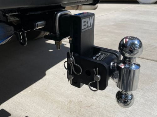 B&W 2" Tow & Stow - 5" Drop - Black - Dual Ball - 2" & 2 5/16" Balls customer photo