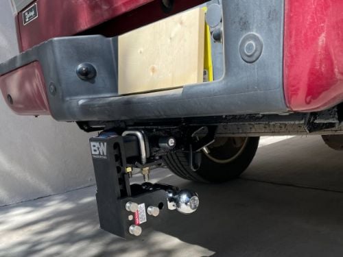 B&W 2" Tow & Stow - 5" Drop - Black - Dual Ball - 2" & 2 5/16" Balls customer photo