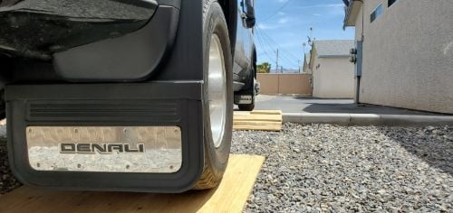 Truck Hardware Gatorback Denali Mud Flaps - Front Pair - Fits 2020-2026 GMC Sierra 2500/3500HD customer photo