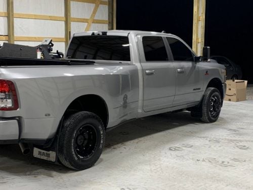 Truck Hardware Gatorback Gunmetal RAM Text Dually Mud Flaps - Set of 4 - Fits 2010-2026 RAM 3500 customer photo