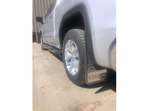 Truck Hardware Gatorback Black GMC Mud Flaps - Set of 4 - Fits 2019-2026 GMC Sierra 1500 customer photo