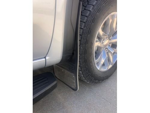 Truck Hardware Gatorback Black GMC Mud Flaps - Set of 4 - Fits 2019-2026 GMC Sierra 1500 customer photo