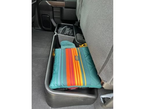 Husky Gearbox Under Seat Storage customer photo