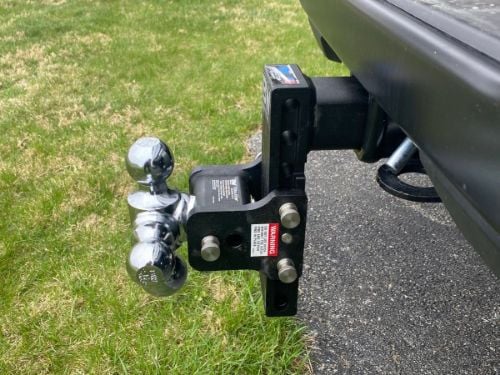 B&W 2.5" Tow & Stow - 7" Drop - Black - Tri-Ball customer photo