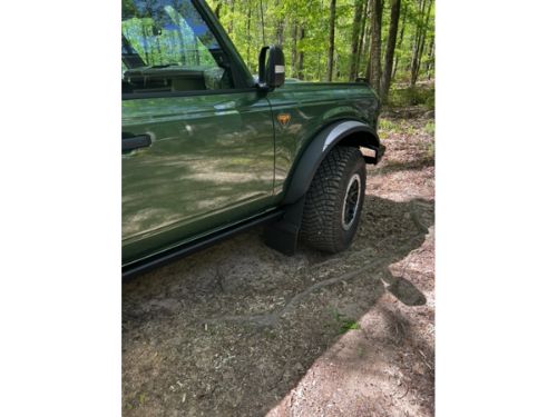 Truck Hardware Gatorback Rubber Mud Flaps - Front Pair - Fits 2021-2026 Ford Bronco customer photo