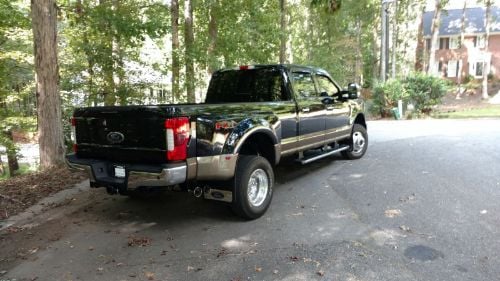 Truck Hardware Gatorback Blue Ford Oval Dually Mud Flaps - Set of 4 - Fits 2011-2016 Ford F-350 customer photo