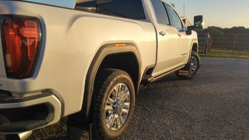 Truck Hardware Gatorback Denali Mud Flaps - Set of 4 - Fits 2020-2026 GMC Sierra 2500/3500HD customer photo