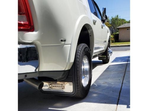Truck Hardware Gatorback Mud Flap Brackets - 21" Dually - 2010-2026 RAM 3500 customer photo
