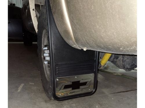Truck Hardware Gatorback 12"x23" Black Bowtie Mud Flaps customer photo