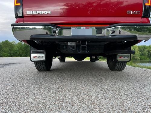 Truck Hardware Gatorback 12"x23" Z71 Cut Mud Flaps customer photo