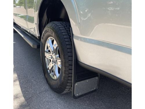 Truck Hardware Gatorback Stainless Plate Mud Flaps - Set of 4 - Fits 2021-2026 Ford F-150 customer photo
